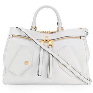 MOSCHINO moto biker shoulder bag